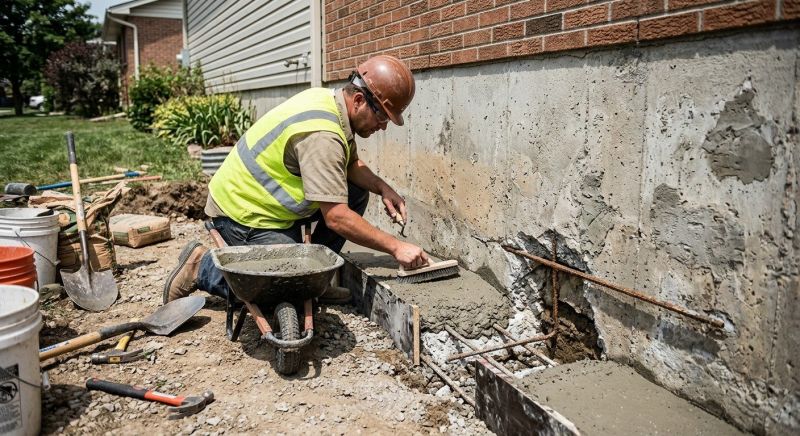 Concrete Foundation Repair in Sandy Spring, MD