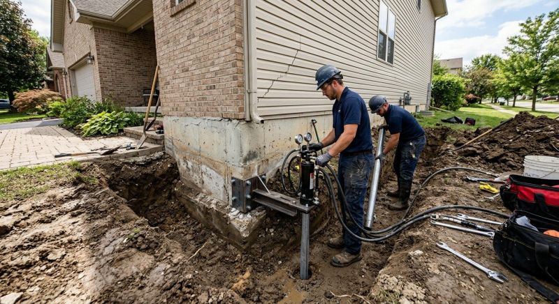 Settling Foundation Service in Woodbine, MD