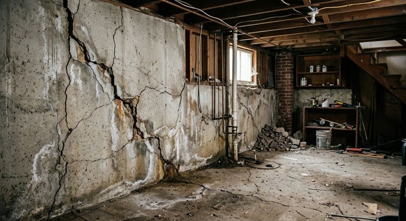 Basement Crack Repair in Takoma Park, MD