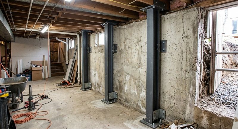 Basement Stabilization in Takoma Park, MD
