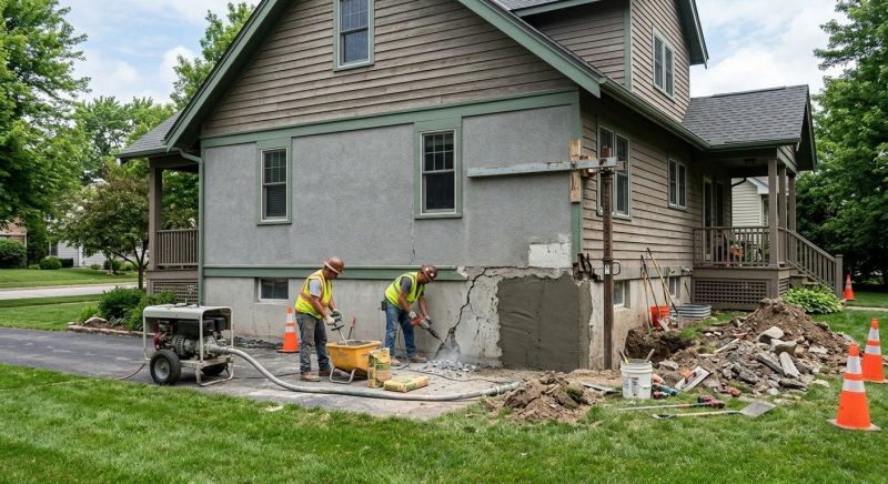 Building Foundation Repair in Bethesda, MD