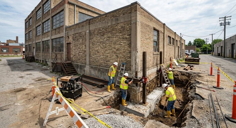 Building Foundation Repair in Capitol Heights, MD