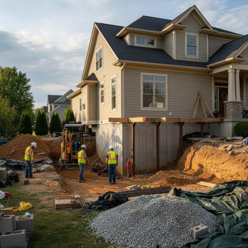 Building Foundation Repair in Highland, MD