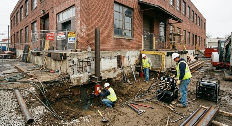 Building Foundation Repair in Kensington, MD