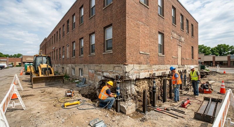 Commercial Foundation Repair in Takoma Park, MD