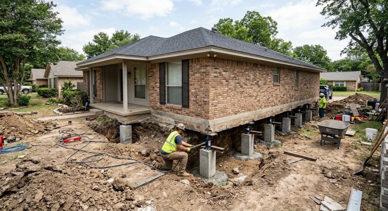 Concrete Foundation Leveling in Bethesda, MD