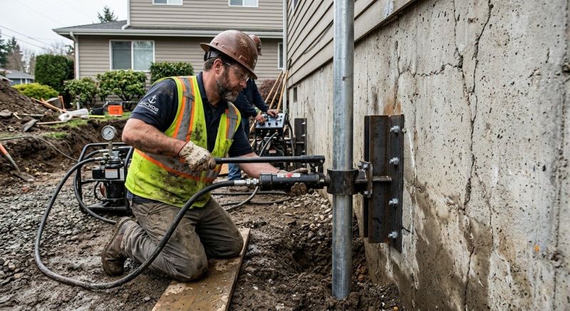 Concrete Foundation Leveling in Elkridge, MD