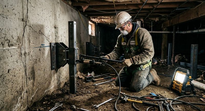 Concrete Foundation Leveling in Falls Church, VA