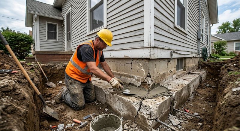 Concrete Foundation Repair in Brookeville, MD