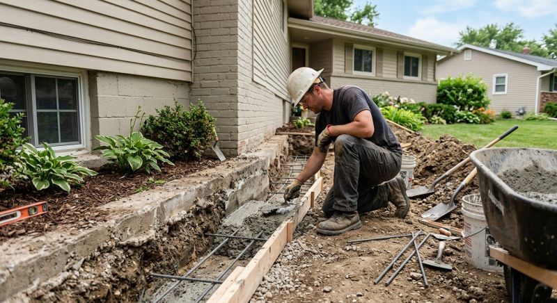 Concrete Foundation Repair in Cheltenham, MD