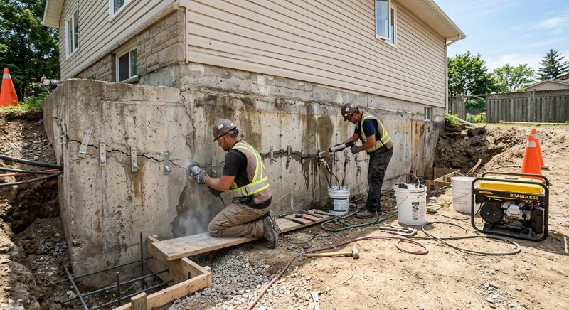 Concrete Foundation Repair in Severn, MD
