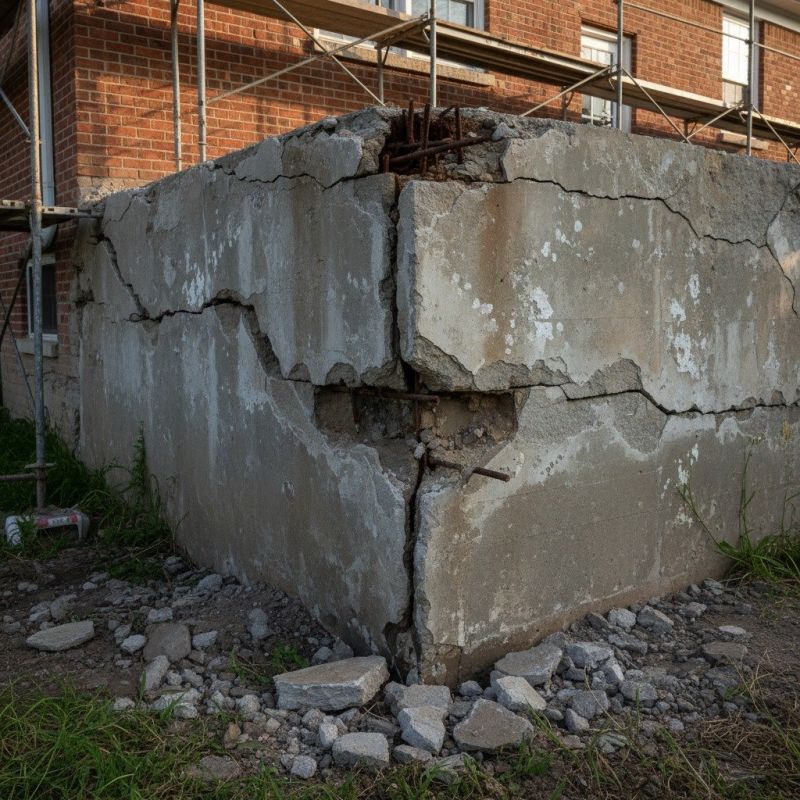 Cracked Foundation Repair in Loudoun County, VA