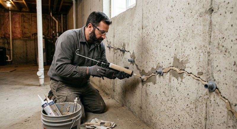 Cracked Foundation Repair in Mc Lean, VA