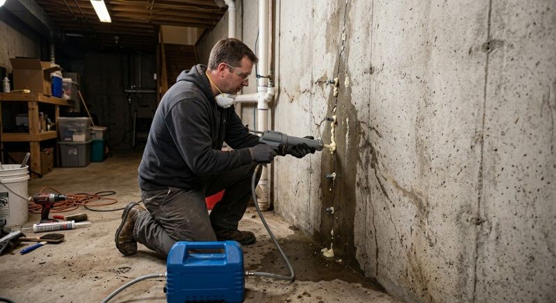 Cracked Foundation Repair in Oxon Hill, MD