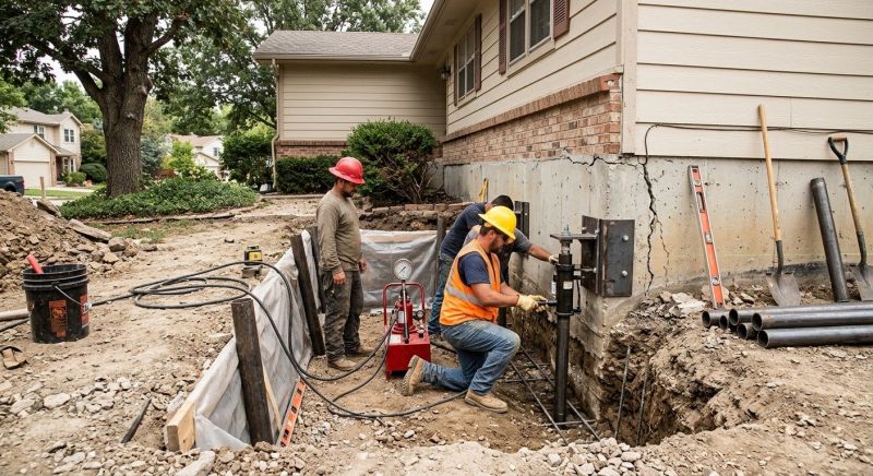 Cracked Foundation Repair in Upper Marlboro, MD