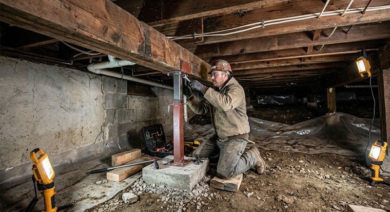 Crawlspace Foundation Repair in Boyds, MD