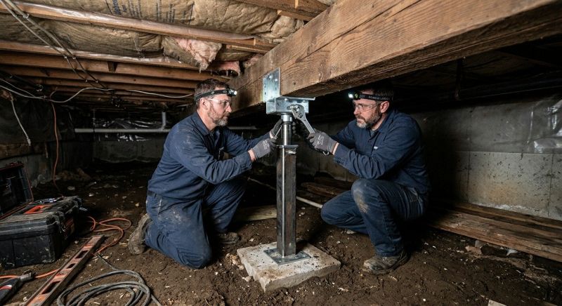 Crawlspace Foundation Repair in Davidsonville, MD