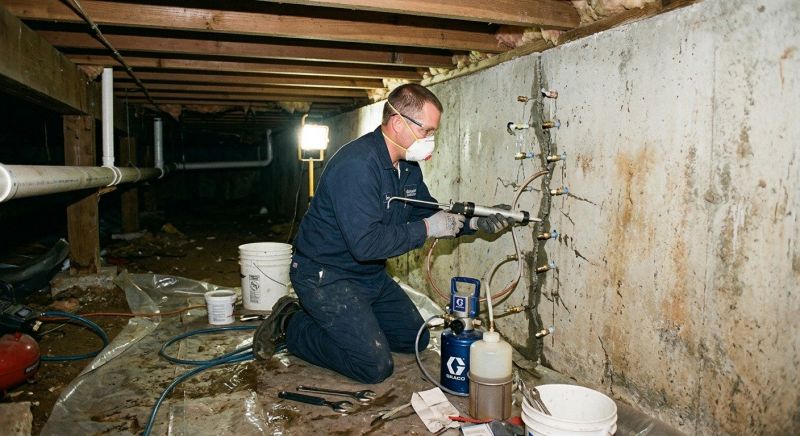 Crawlspace Foundation Repair in Fairfax County, VA