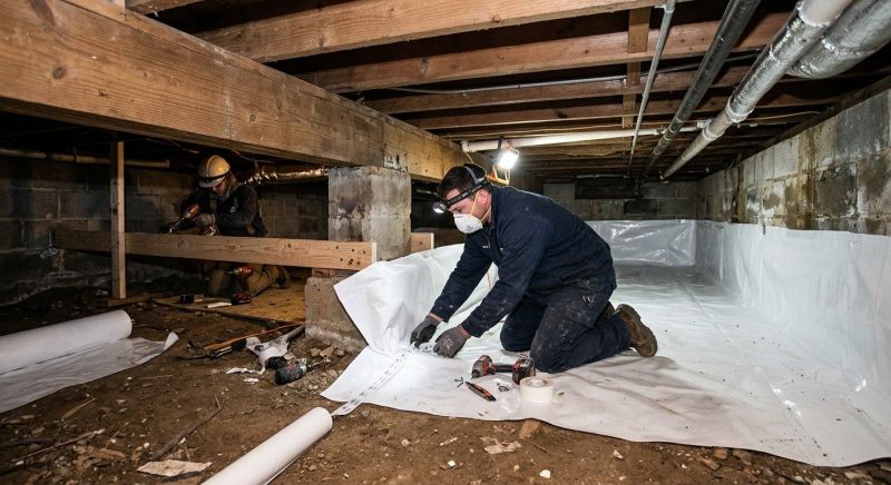Crawlspace Repair in Takoma Park, MD