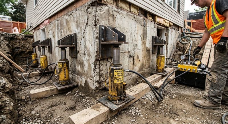 Foundation Jacking in Burtonsville, MD