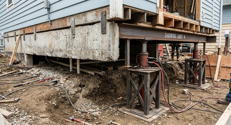 Foundation Jacking in Burtonsville, MD