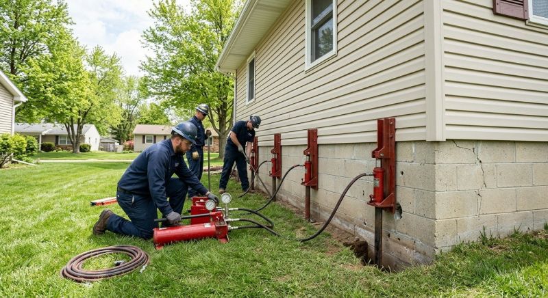 Foundation Jacking in Clinton, MD