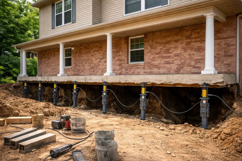 Foundation Jacking in Damascus, MD