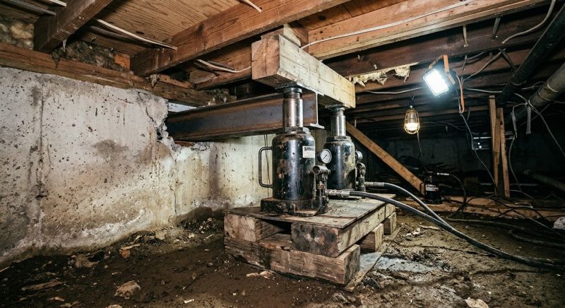 Foundation Jacking in Damascus, MD