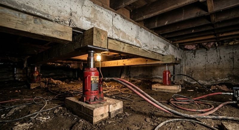 Foundation Jacking in Fort Washington, MD
