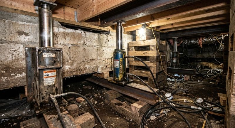 Foundation Jacking in Germantown, MD