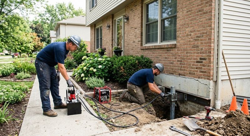 Foundation Jacking in Highland, MD