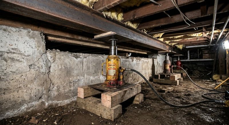Foundation Jacking in Kensington, MD