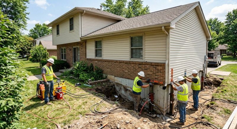 Foundation Jacking in Millersville, MD