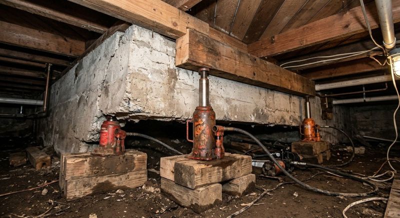Foundation Jacking in Montgomery County, MD