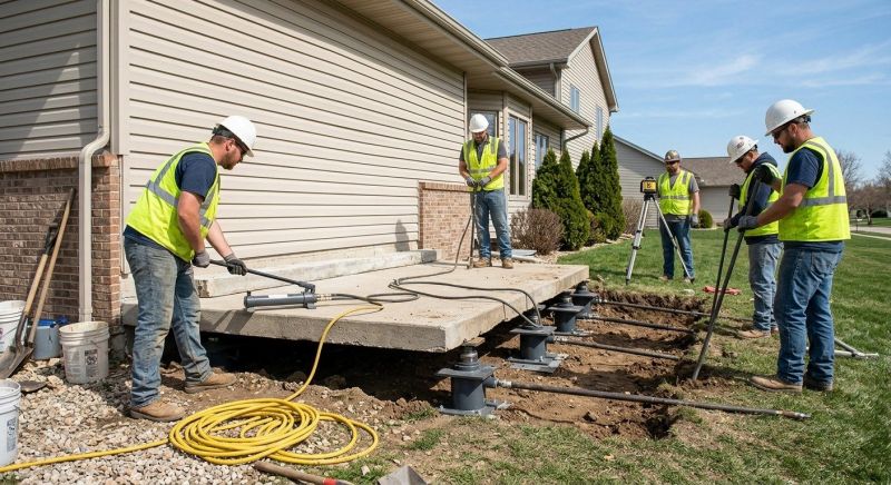 Foundation Lifting in Annandale, VA