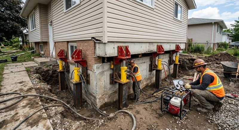 Foundation Lifting in Burke, VA