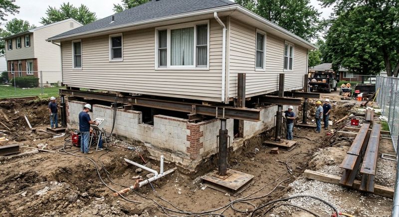 Foundation Lifting in Clarksburg, MD