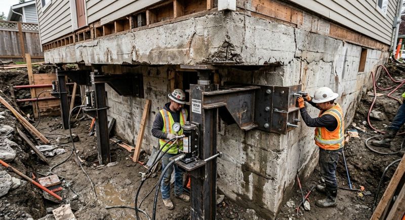 Foundation Lifting in Jessup, MD
