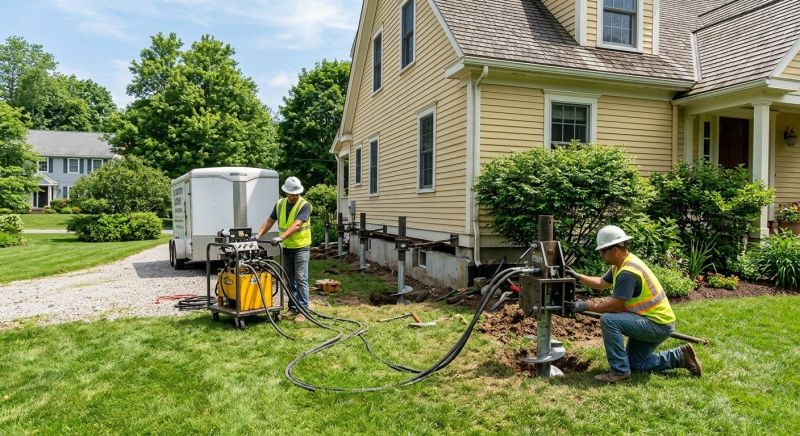 Foundation Lifting in Montgomery Village, MD