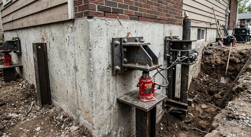 Foundation Pier Leveling in Takoma Park, MD