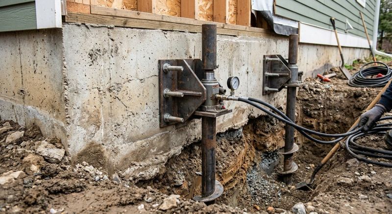 Foundation Pier Leveling in Takoma Park, MD