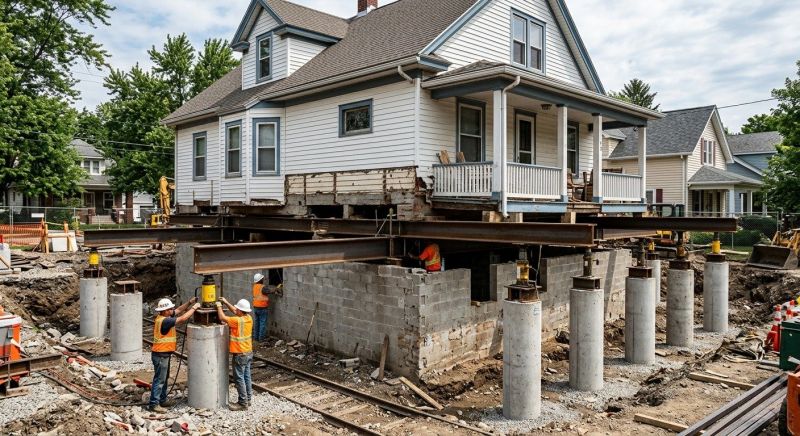 Foundation Raising in Linthicum Heights, MD