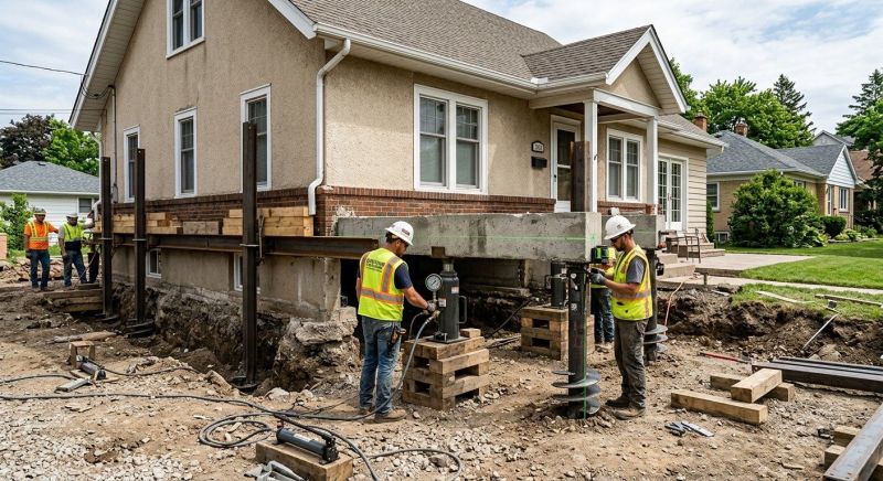 Foundation Releveling in Takoma Park, MD