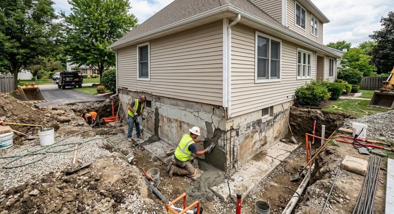 Foundation Restoration in Takoma Park, MD