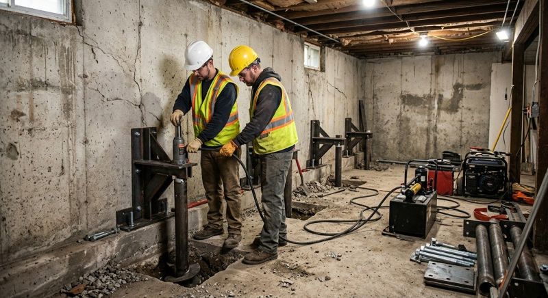 Foundation Stabilizing in Brandywine, MD
