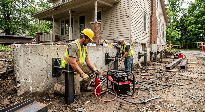 Foundation Stabilizing in Hyattsville, MD