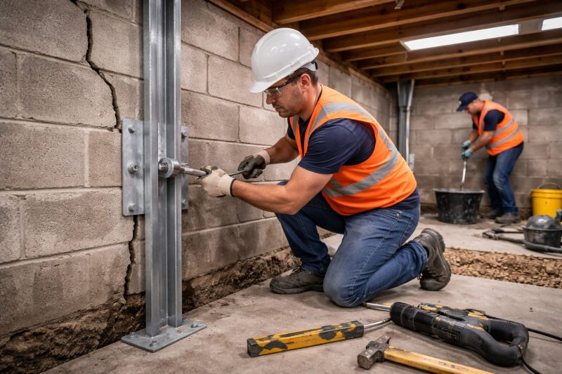 Foundation Structural Repair in Halethorpe, MD
