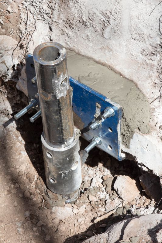 Helical Piers Installation in Takoma Park, MD