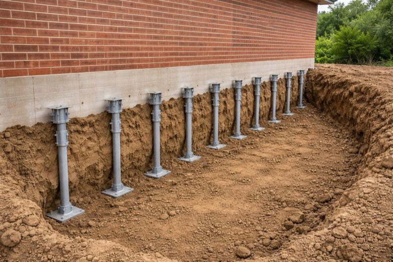 Helical Pile Installation in Takoma Park, MD