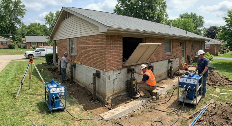 Home Foundation Leveling in Germantown, MD